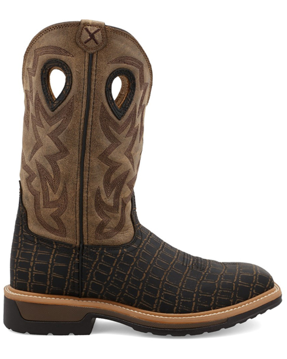 mens square toe boots clearance