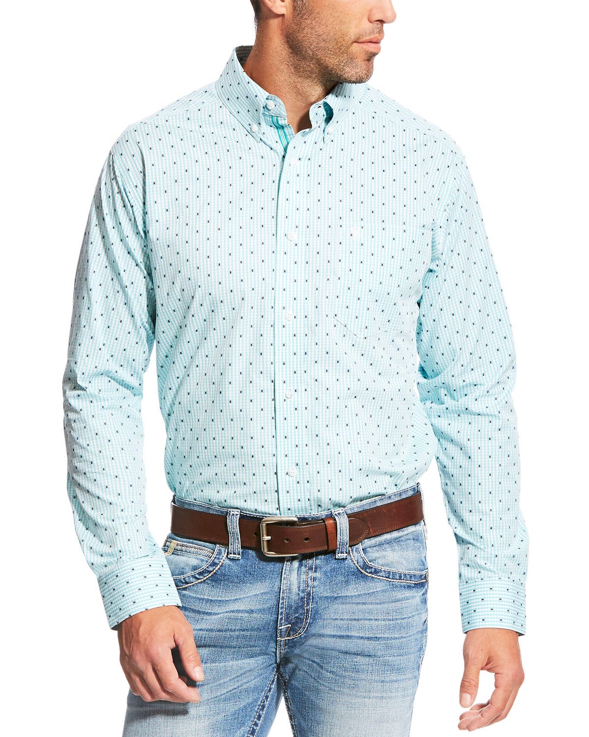 ariat slim fit shirts
