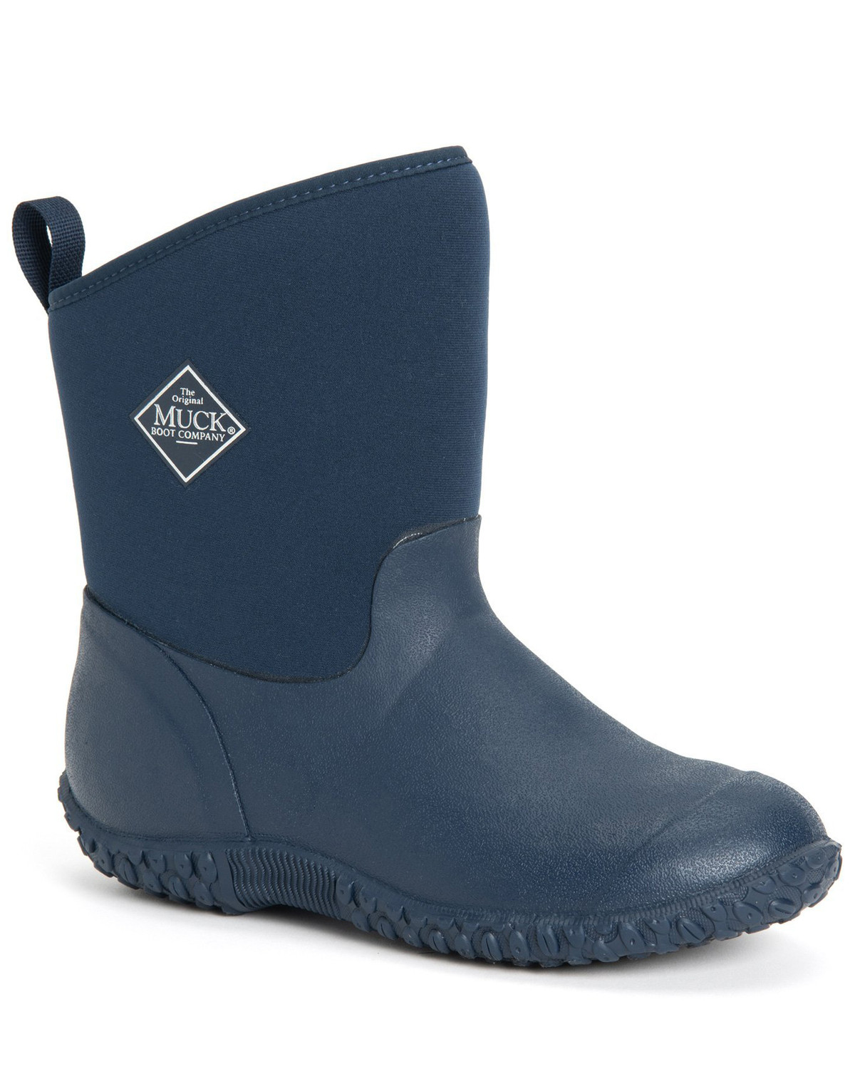 navy muck boots