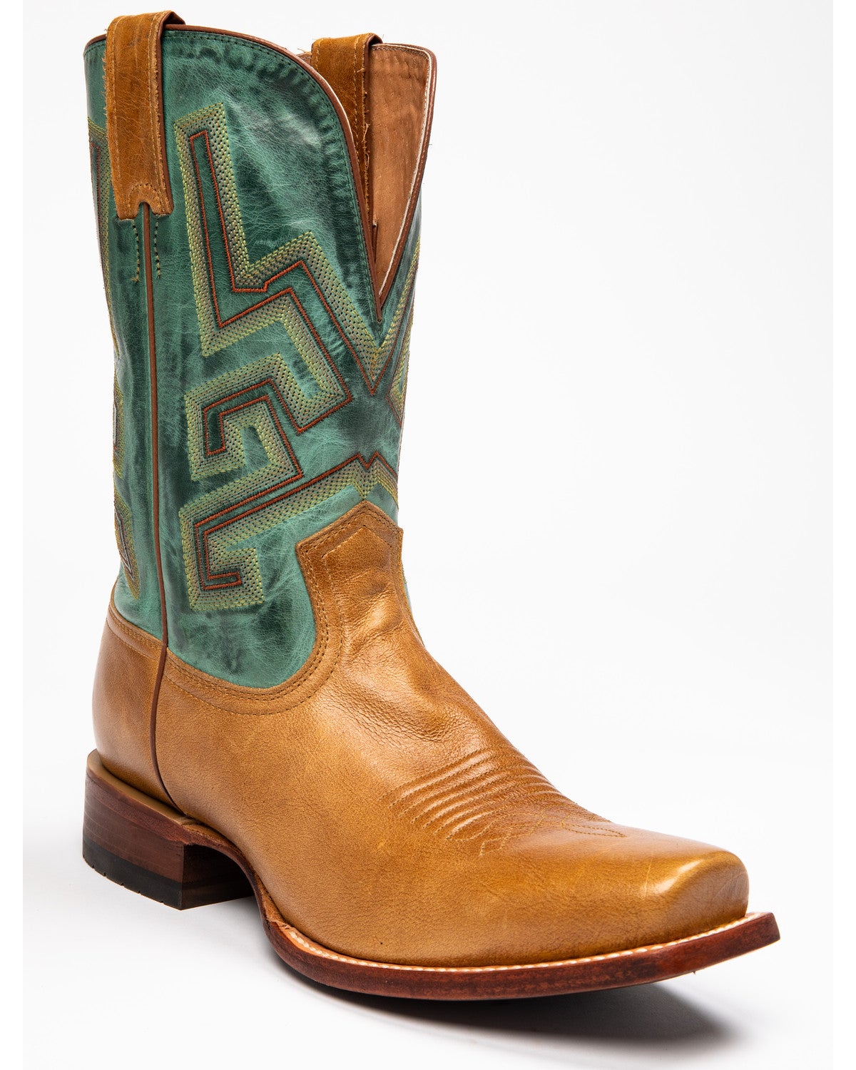 Cody James Men's Tan Chivalrous Western Boots Narrow Square Toe