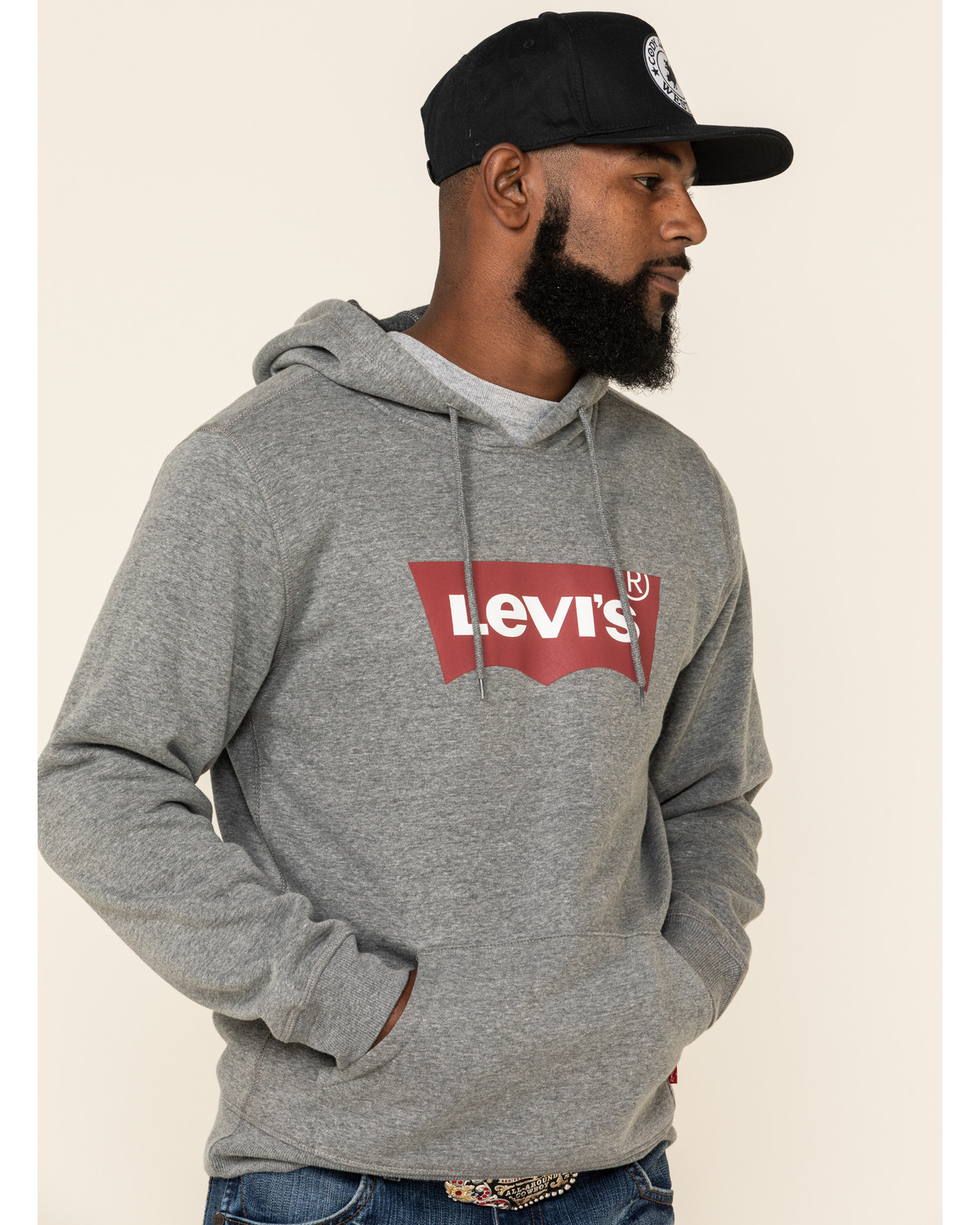 Levi's grey sweatshirt mens