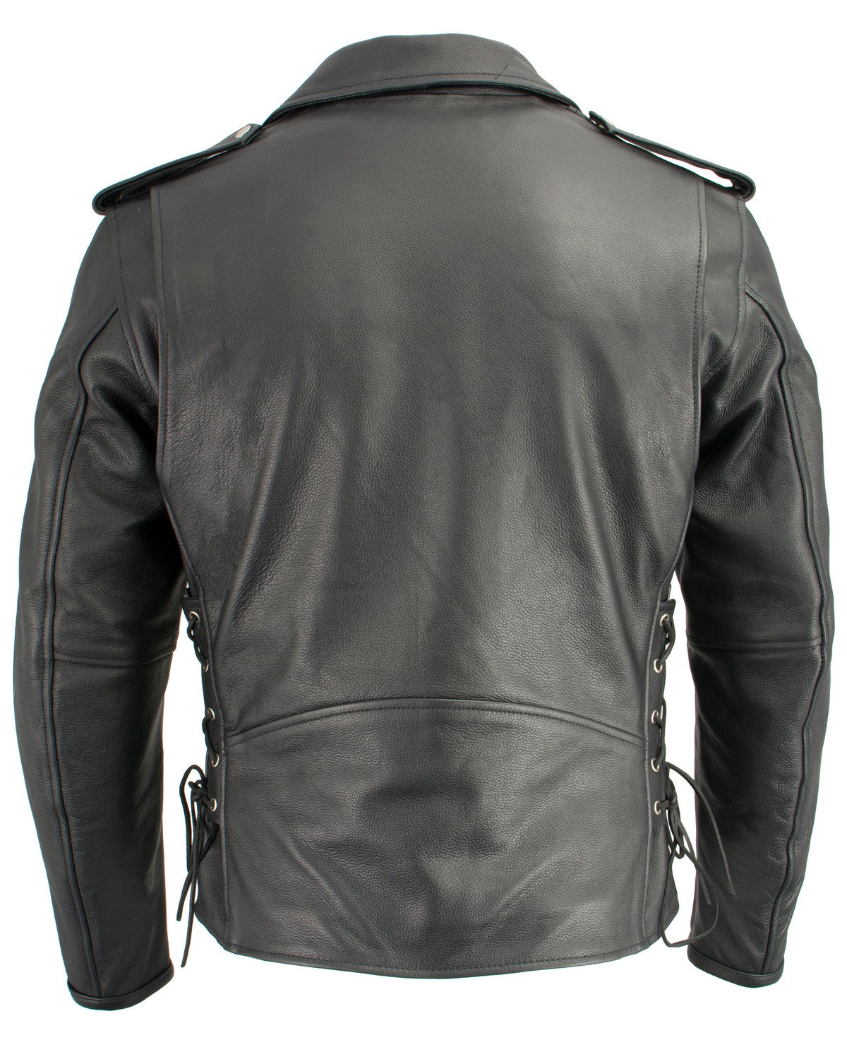 Milwaukee Leather Men's Classic Side Lace Concealed Carry Motorcycle