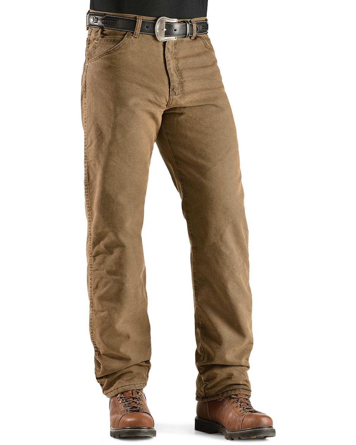 Wrangler Jeans - Rugged Wear Relaxed Fit Flannel Lined | Sheplers