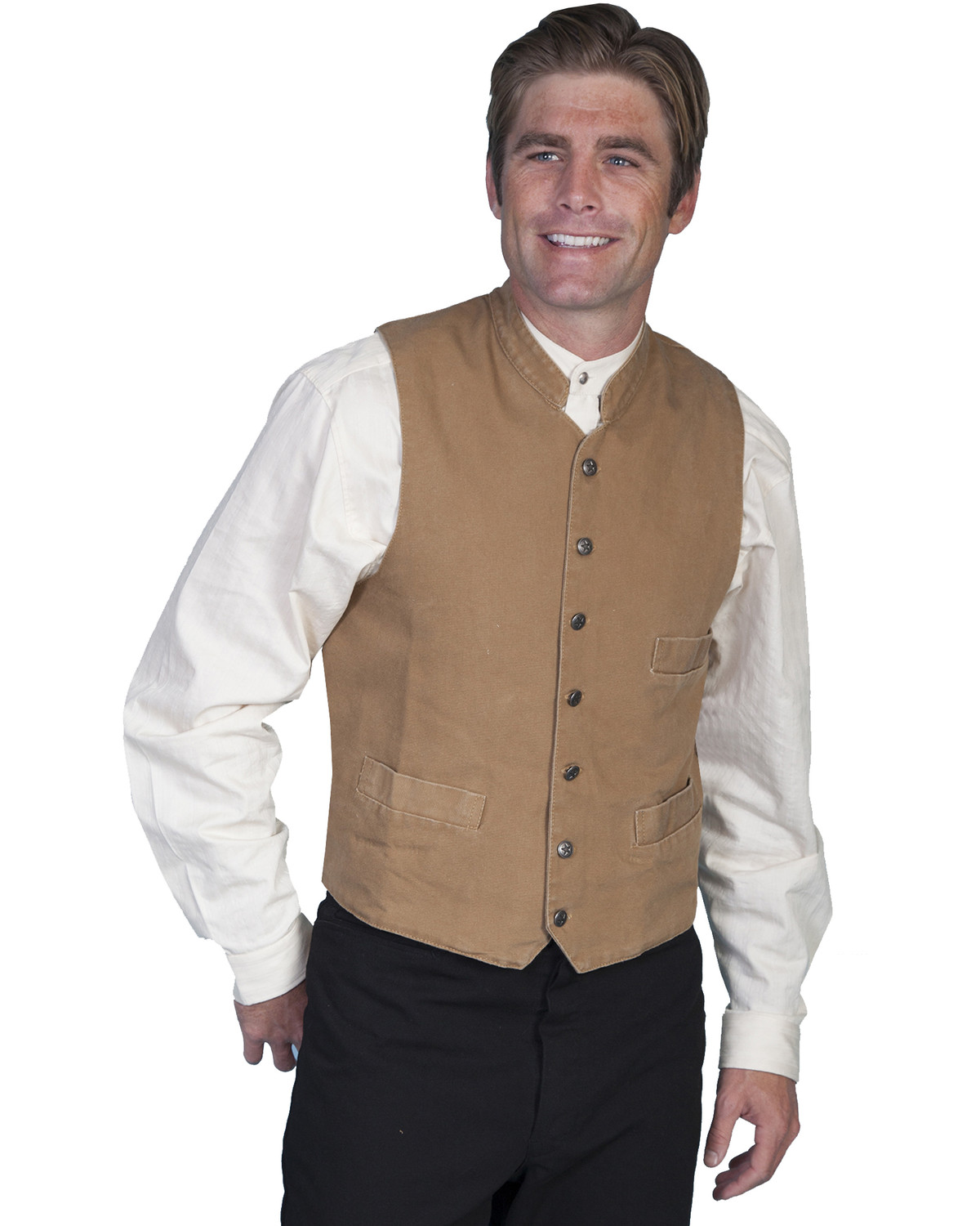 RW149 WAL Rangewear by Scully Standup Round Collar Vest 