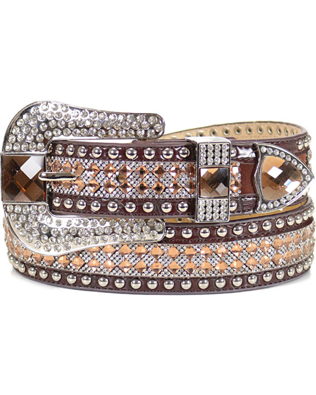 Rhinestone belts for women clearance