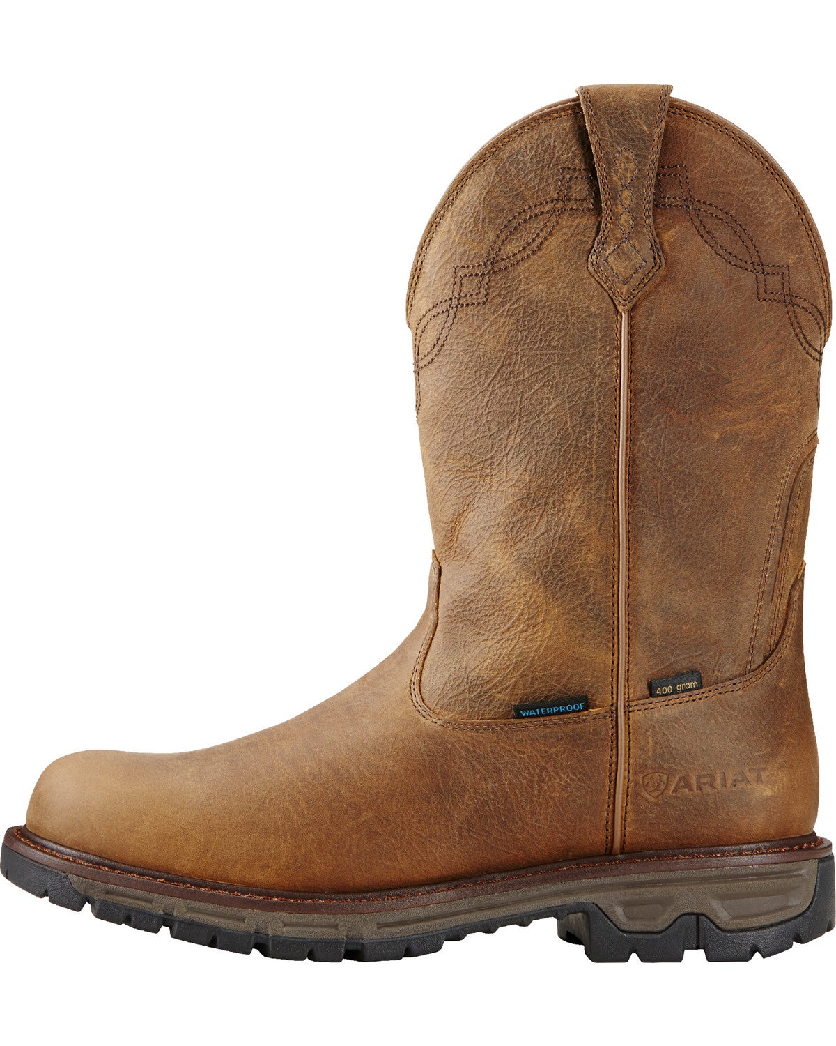 Ariat Men's Insulated Conquest Waterproof PullOn Hunting Boots Round