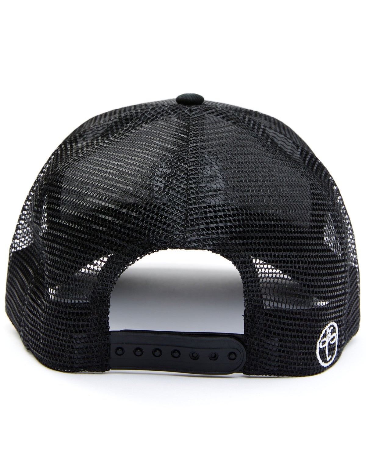 Oil Field Hats Men's Heather Grey & Black Texas Star Patch MeshBack