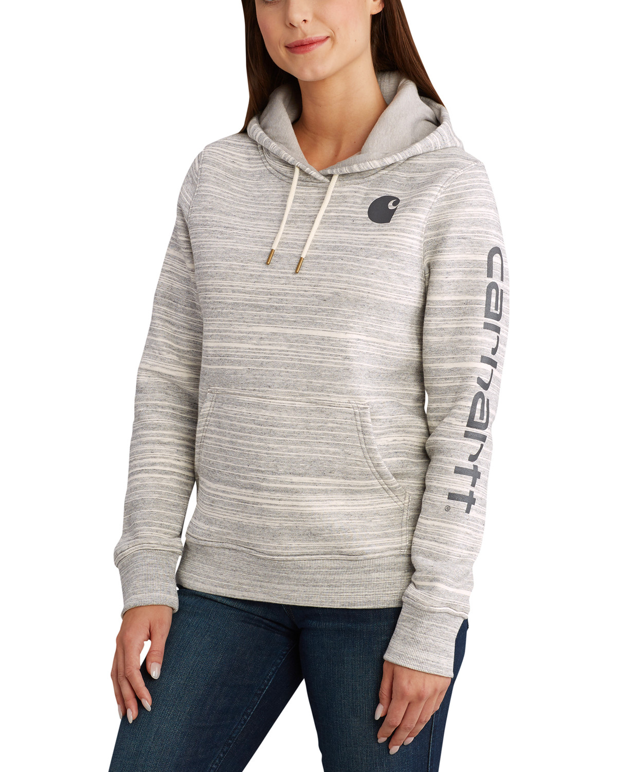 Carhartt clarksburg graphic sleeve pullover sweatshirt