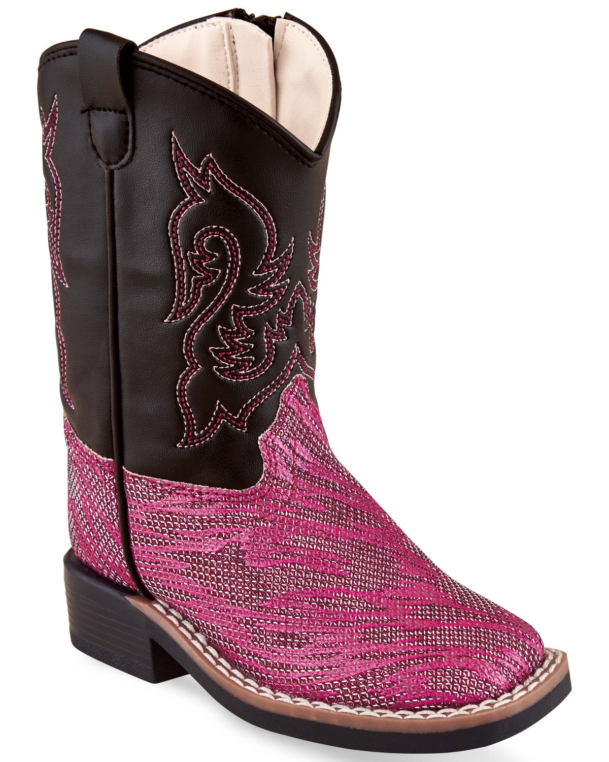 hot pink cowboy boots