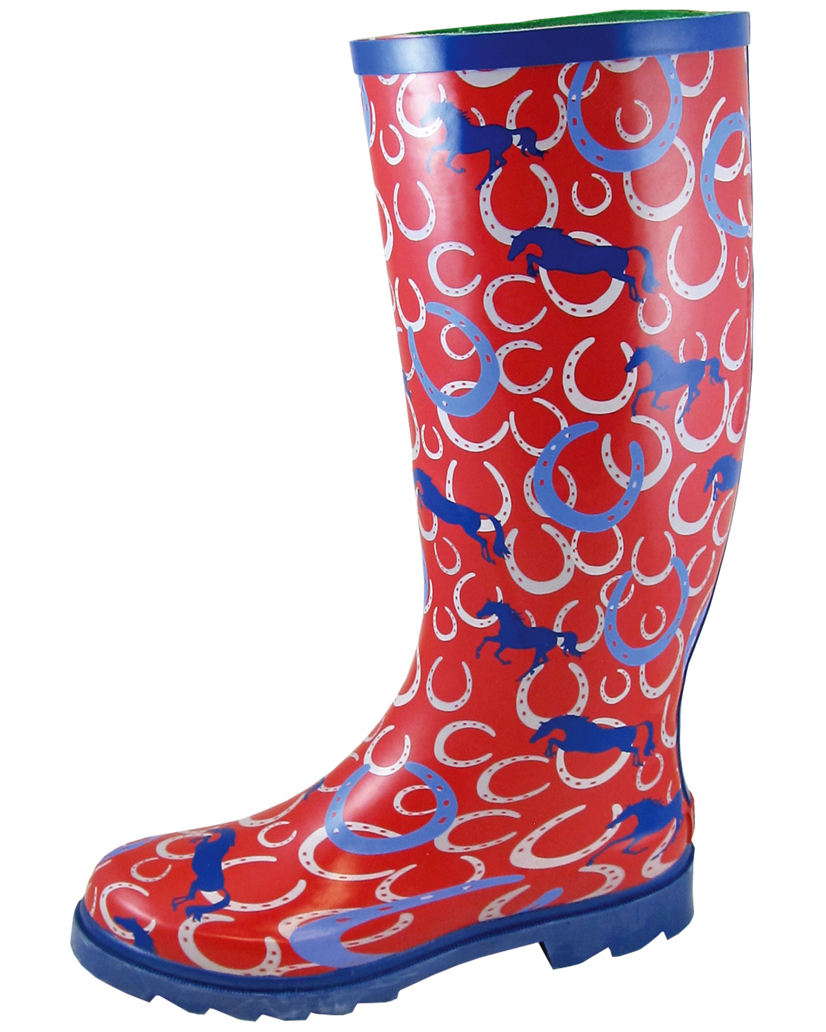 maroon rain boots