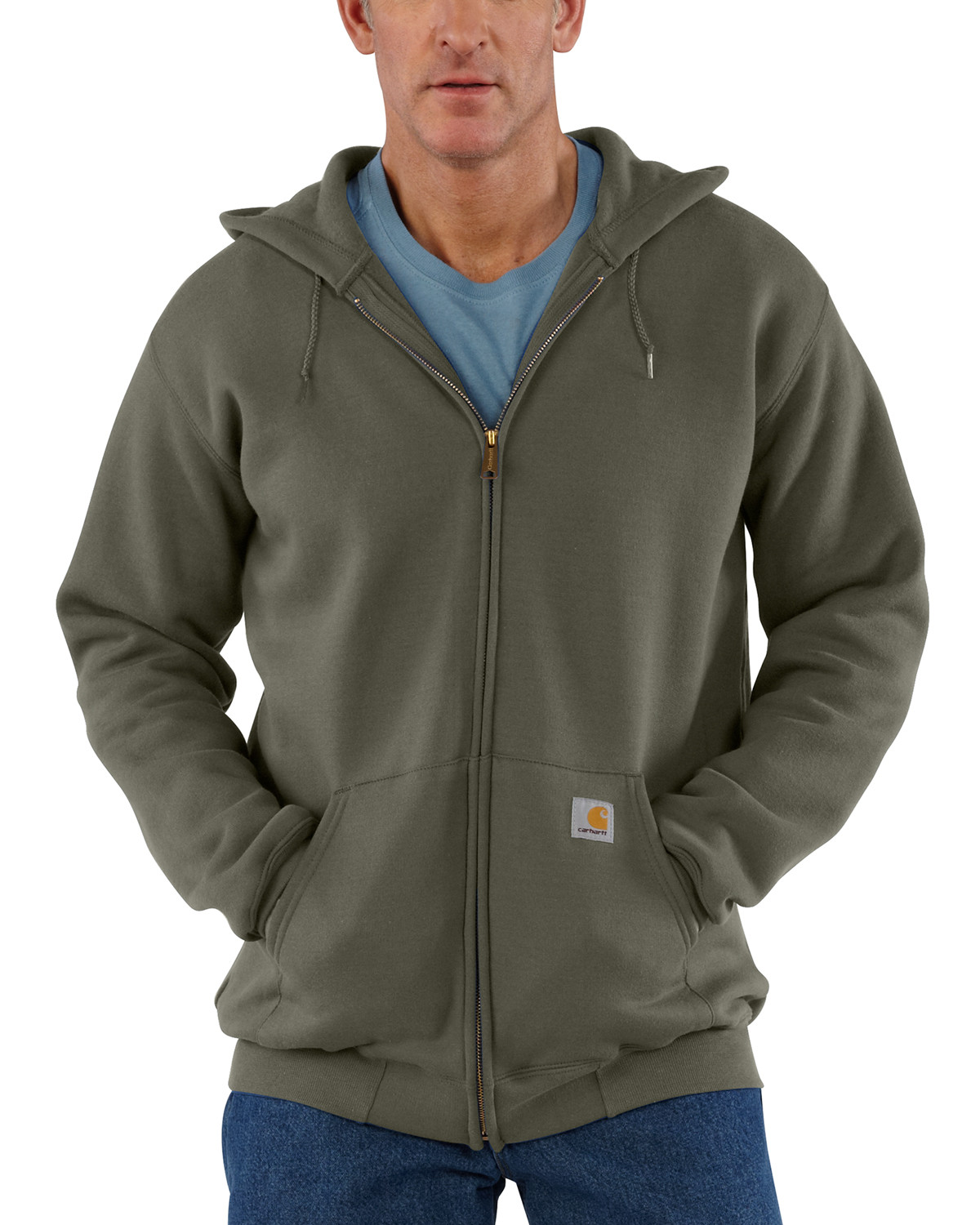 Carhartt Zip Front Work Hoodie Sheplers