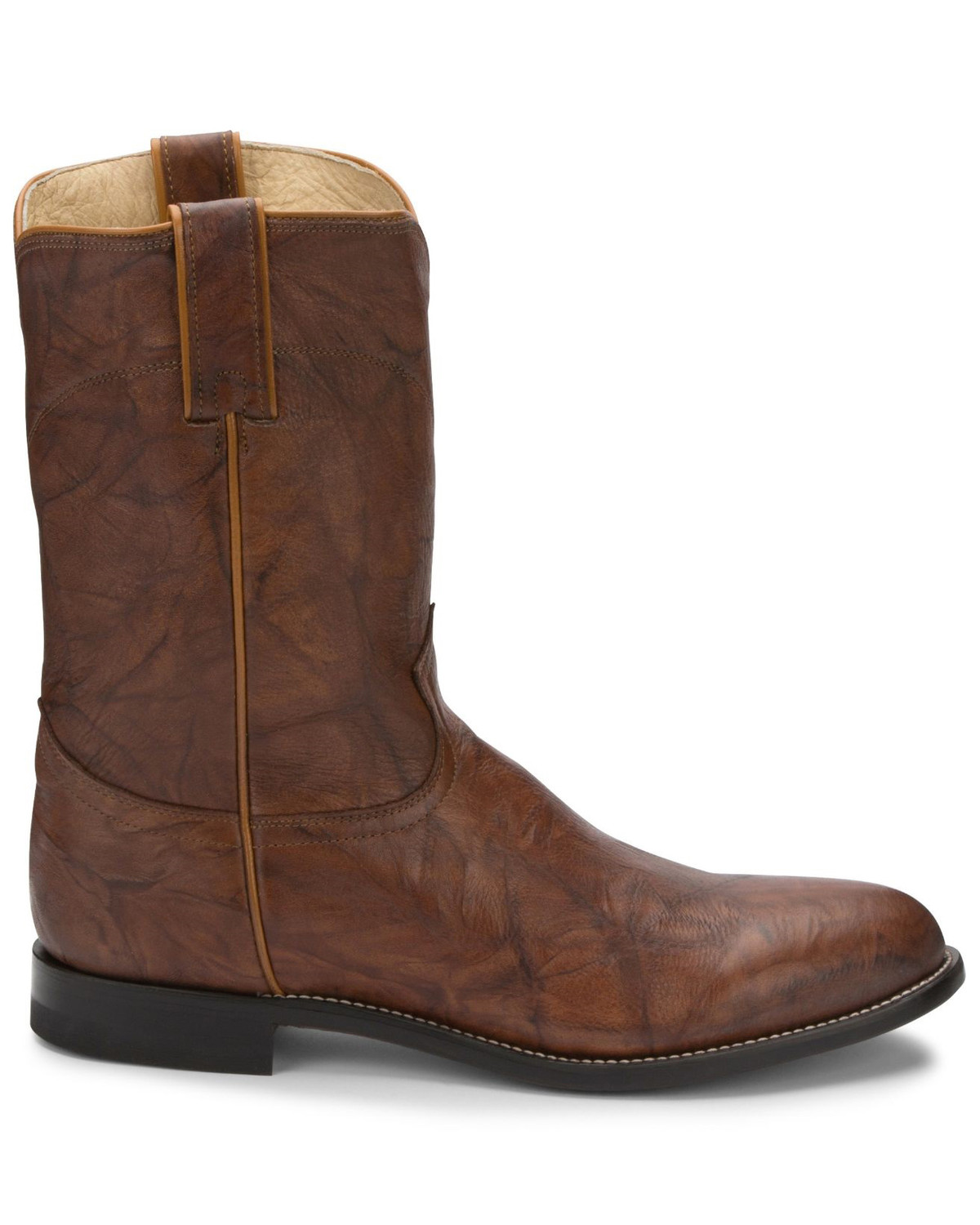 Justin Classics Deerlite Roper Cowboy Boots - Round Toe | Sheplers