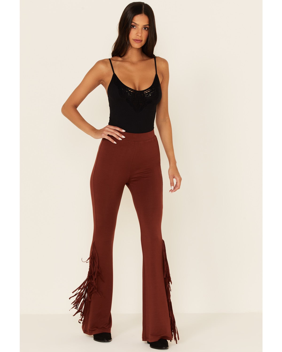 Fringe Shaker Flare Pants | Sheplers