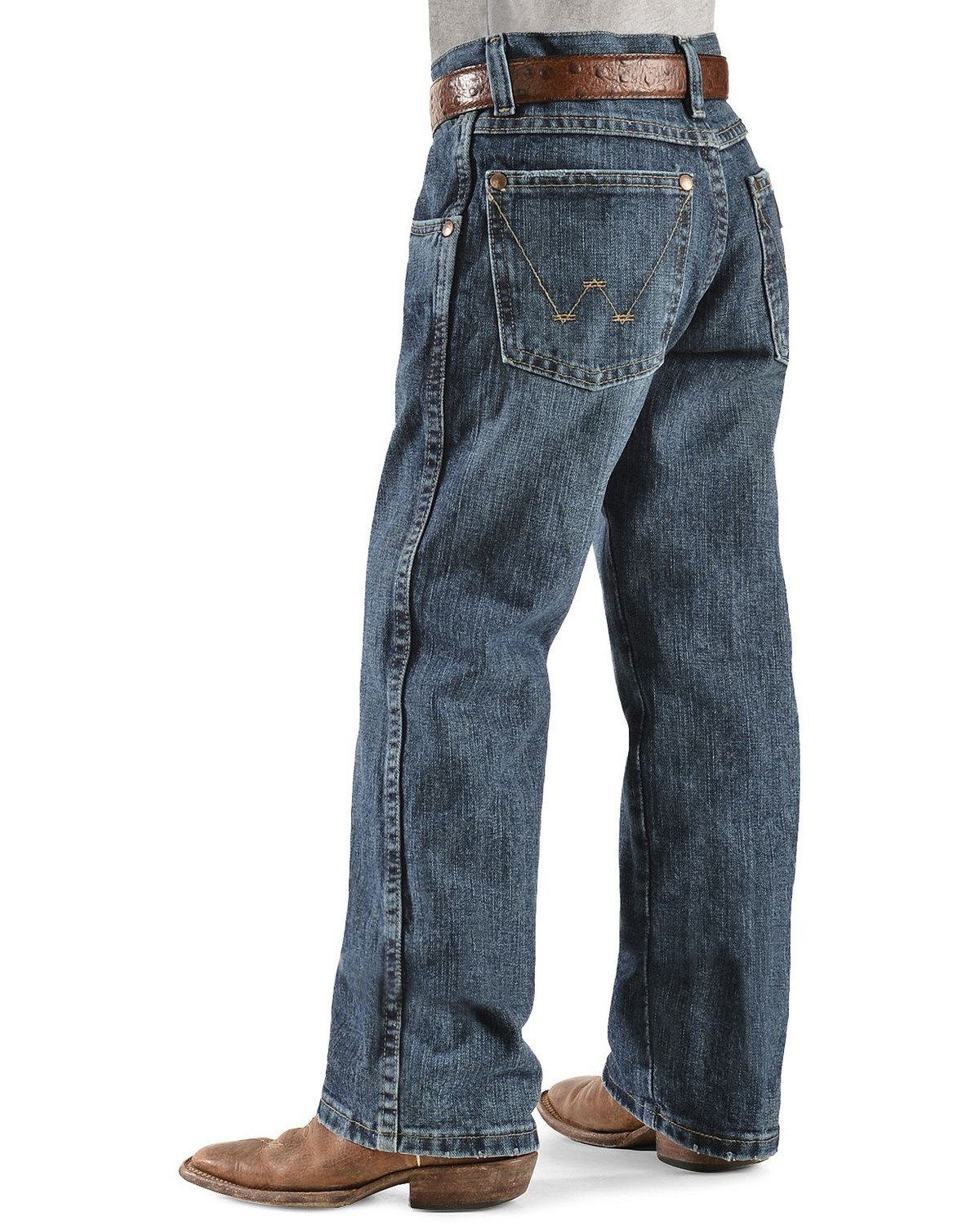 wrangler relaxed fit straight leg jeans