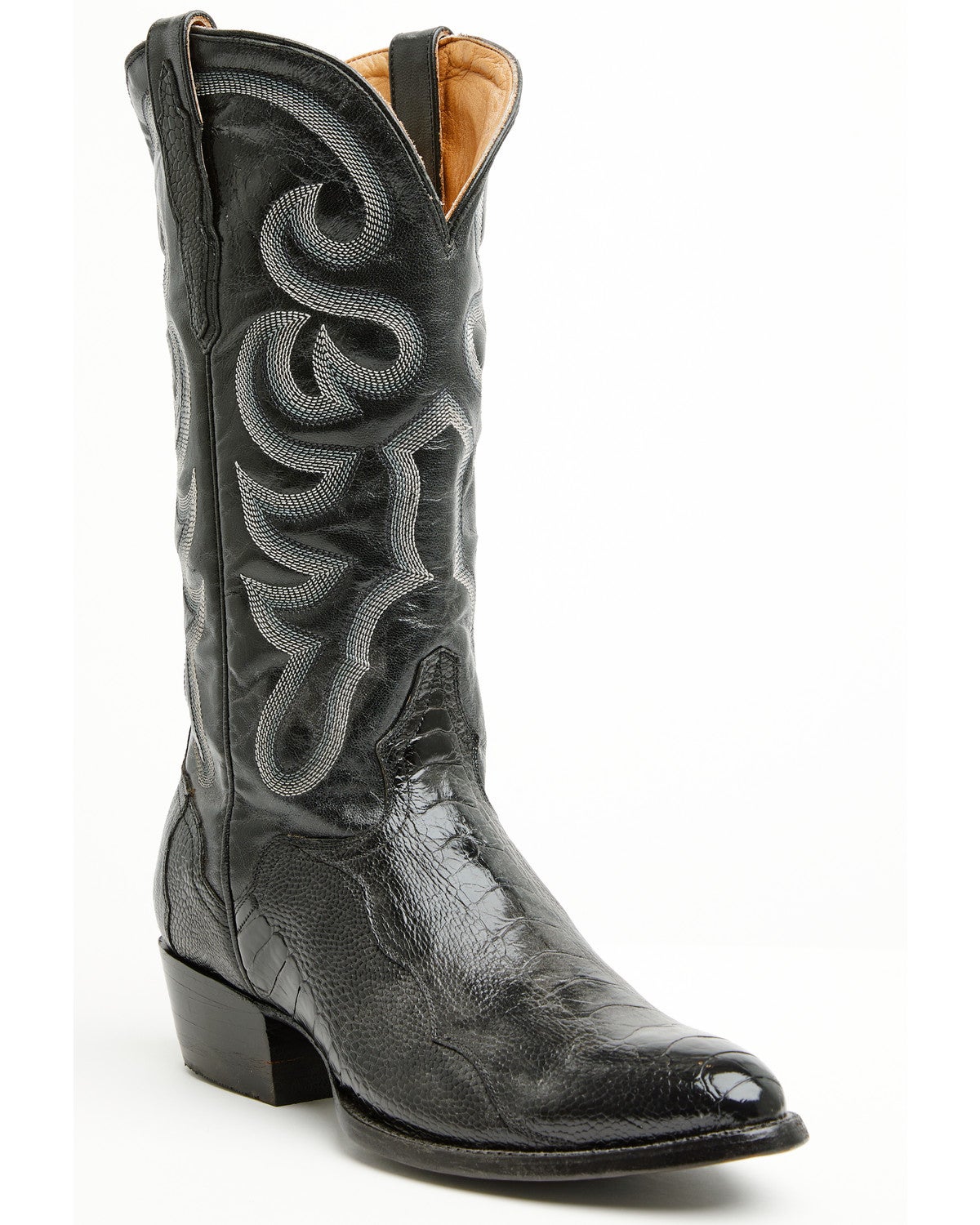 Men's Full Quill Ostrich Cowboy Boots
