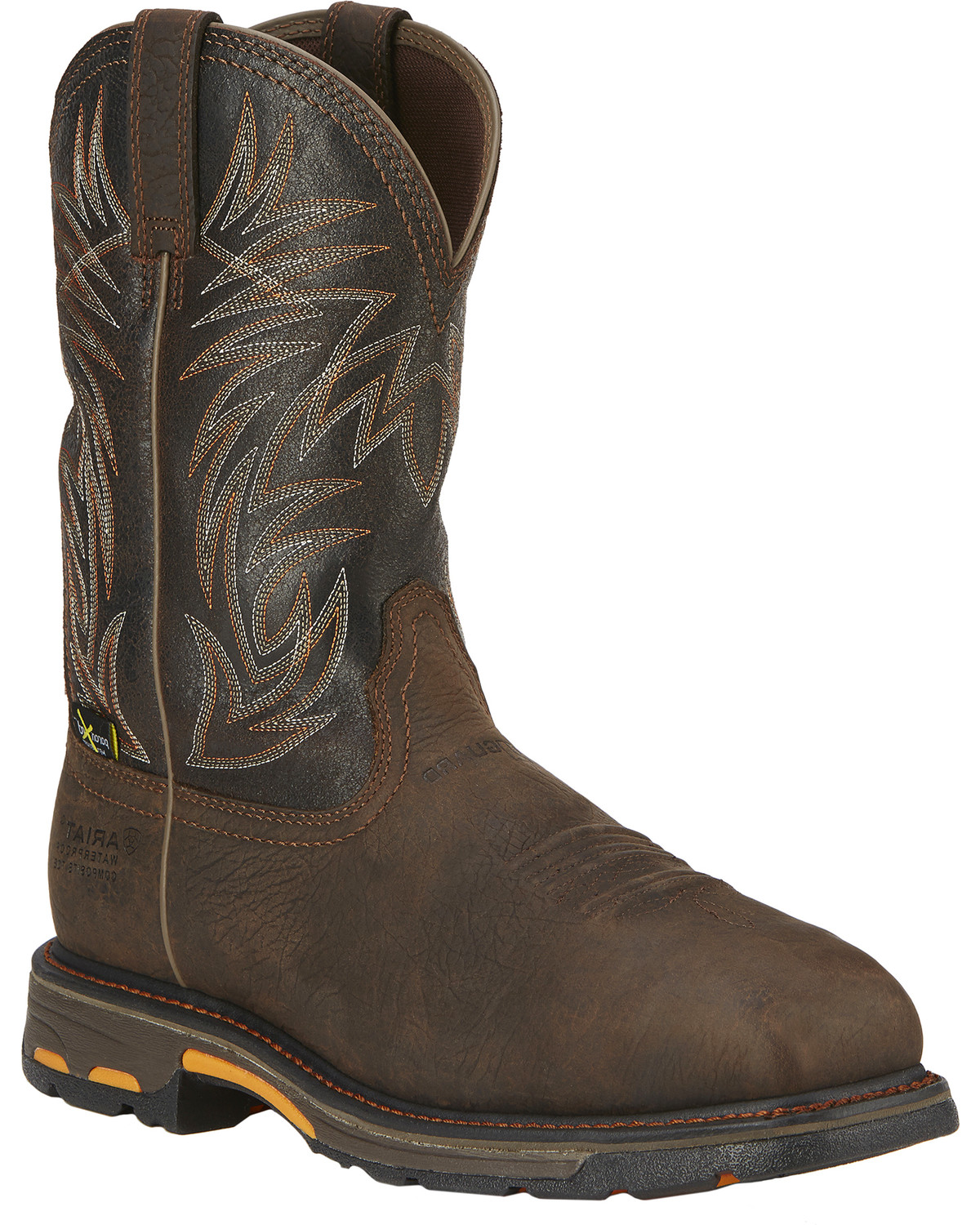 ariat safety toe boots