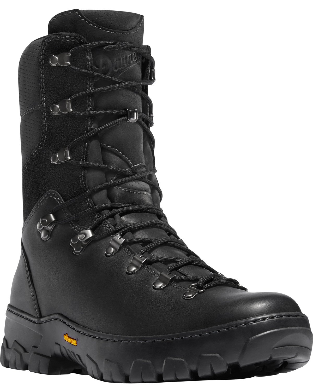 Danner Men's Black Wildland Tactical Firefighter 8" Boots Round Toe