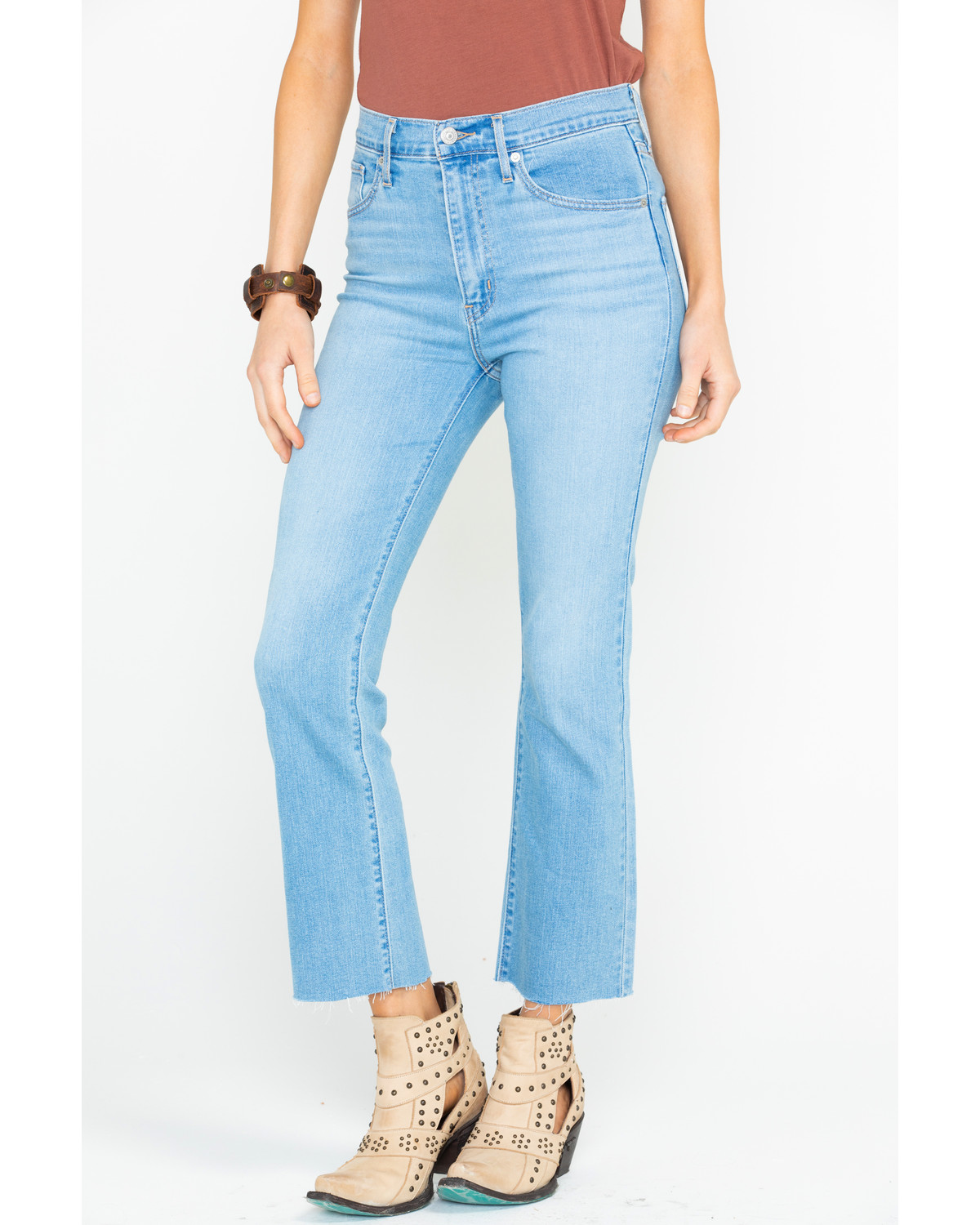 levi's mile high crop flare