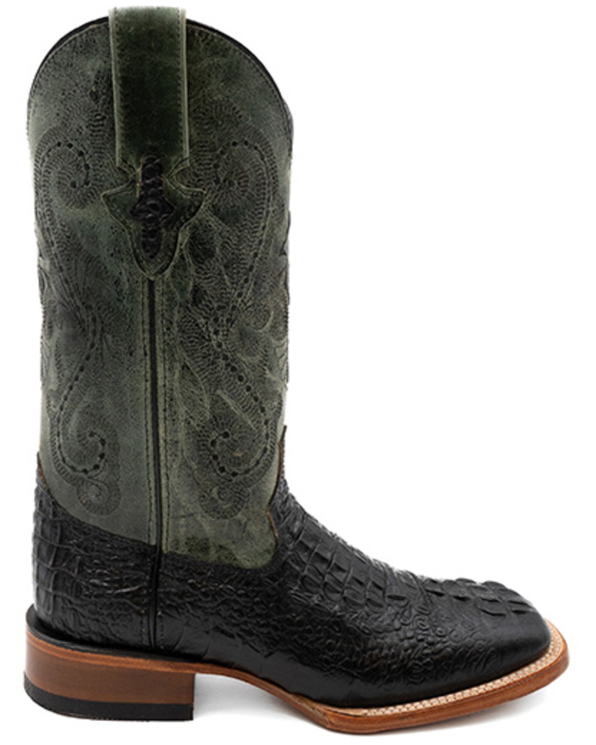 ferrini caiman croc print