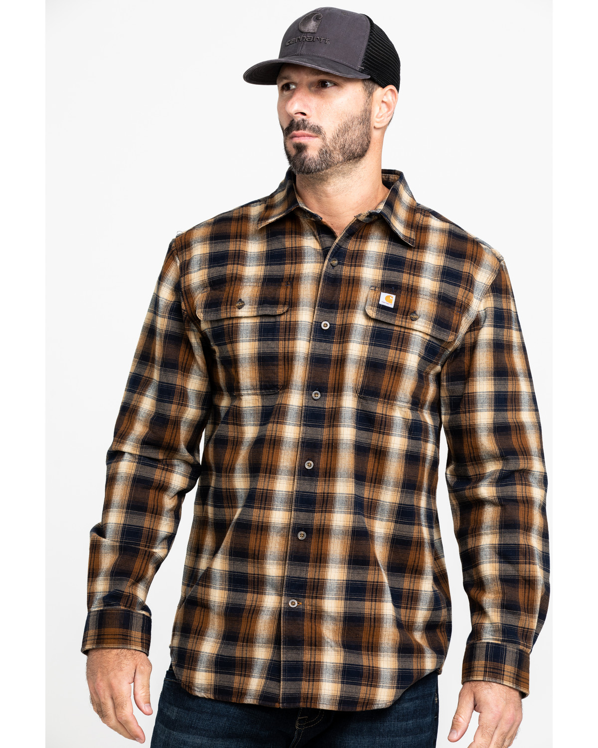Hubbard plaid outlet flannel shirt