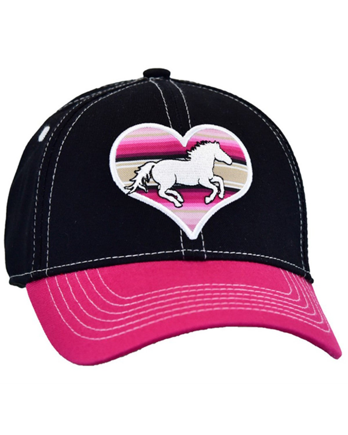 Cowgirl Hardware Girls' Serape Heart 