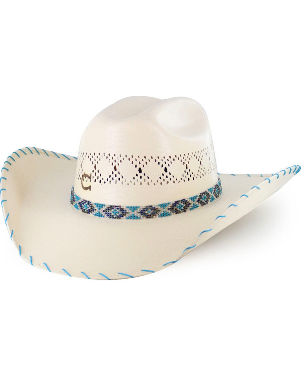 Charlie 1 Horse Girls' Natural Straw 