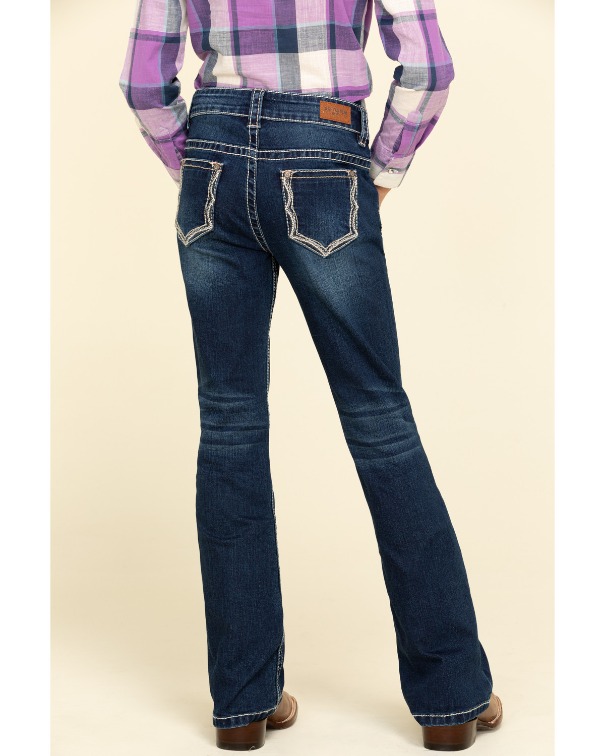 bootcut girls jeans