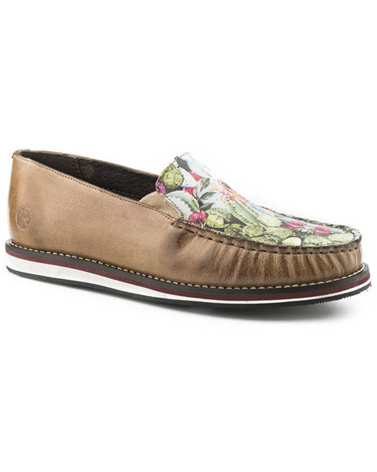 tan slip on slippers