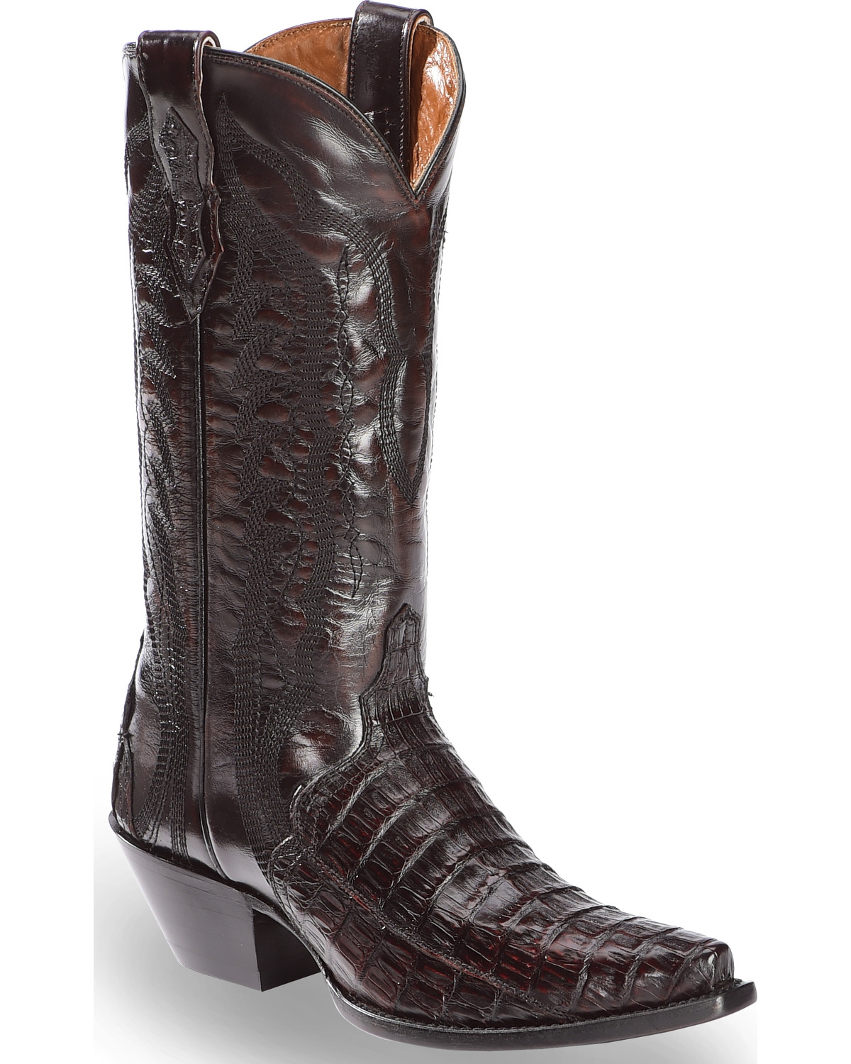 Dan Post Women's Caiman Belly Triad Cowgirl Boots - Snip Toe | Sheplers