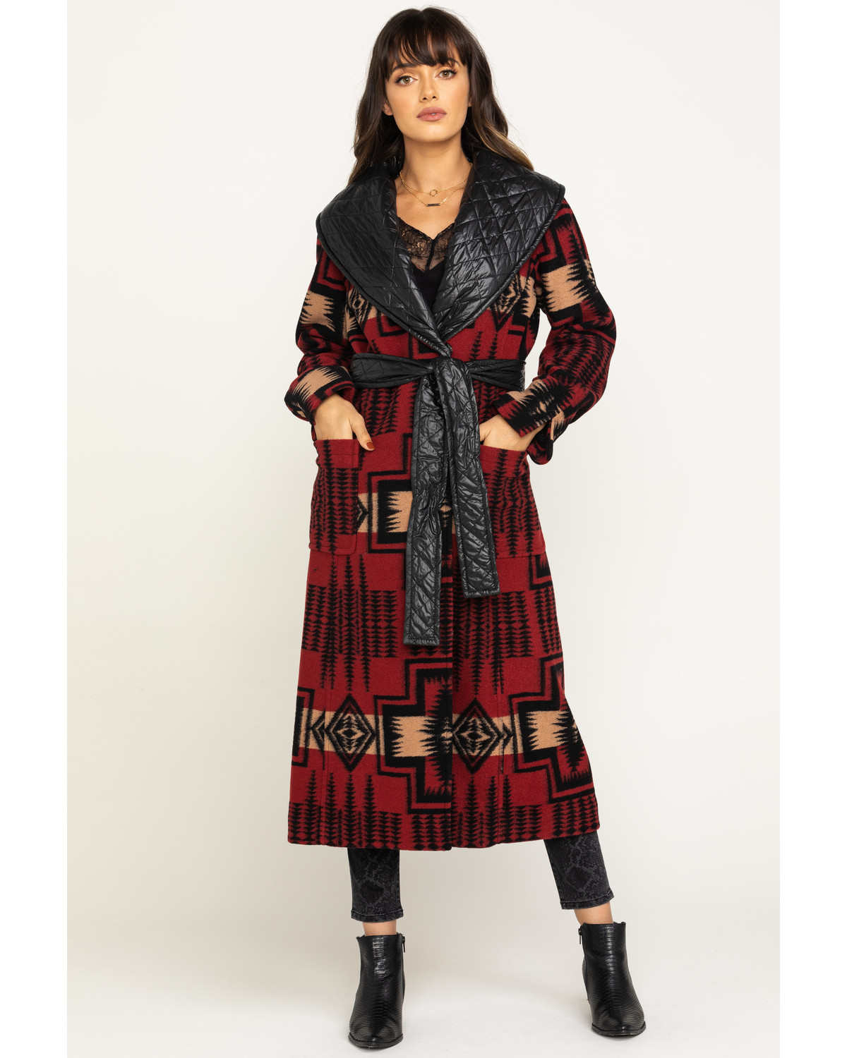 pendleton wrap coat