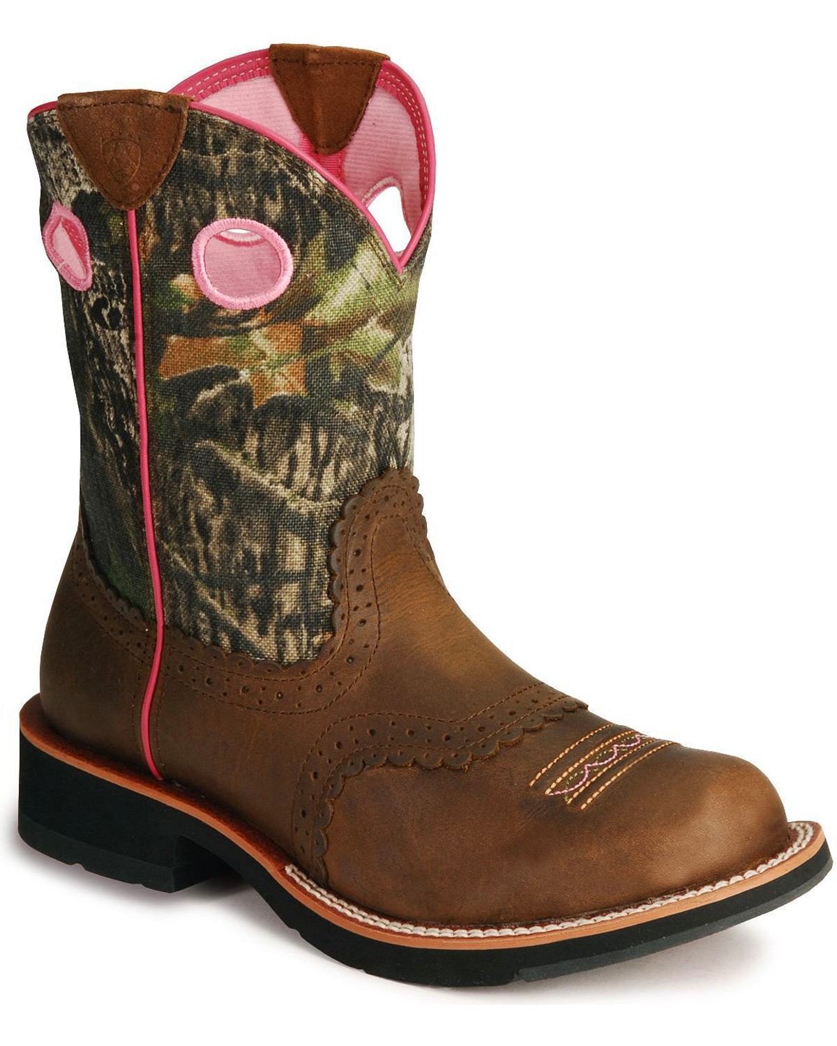 ariat camo cowboy boots