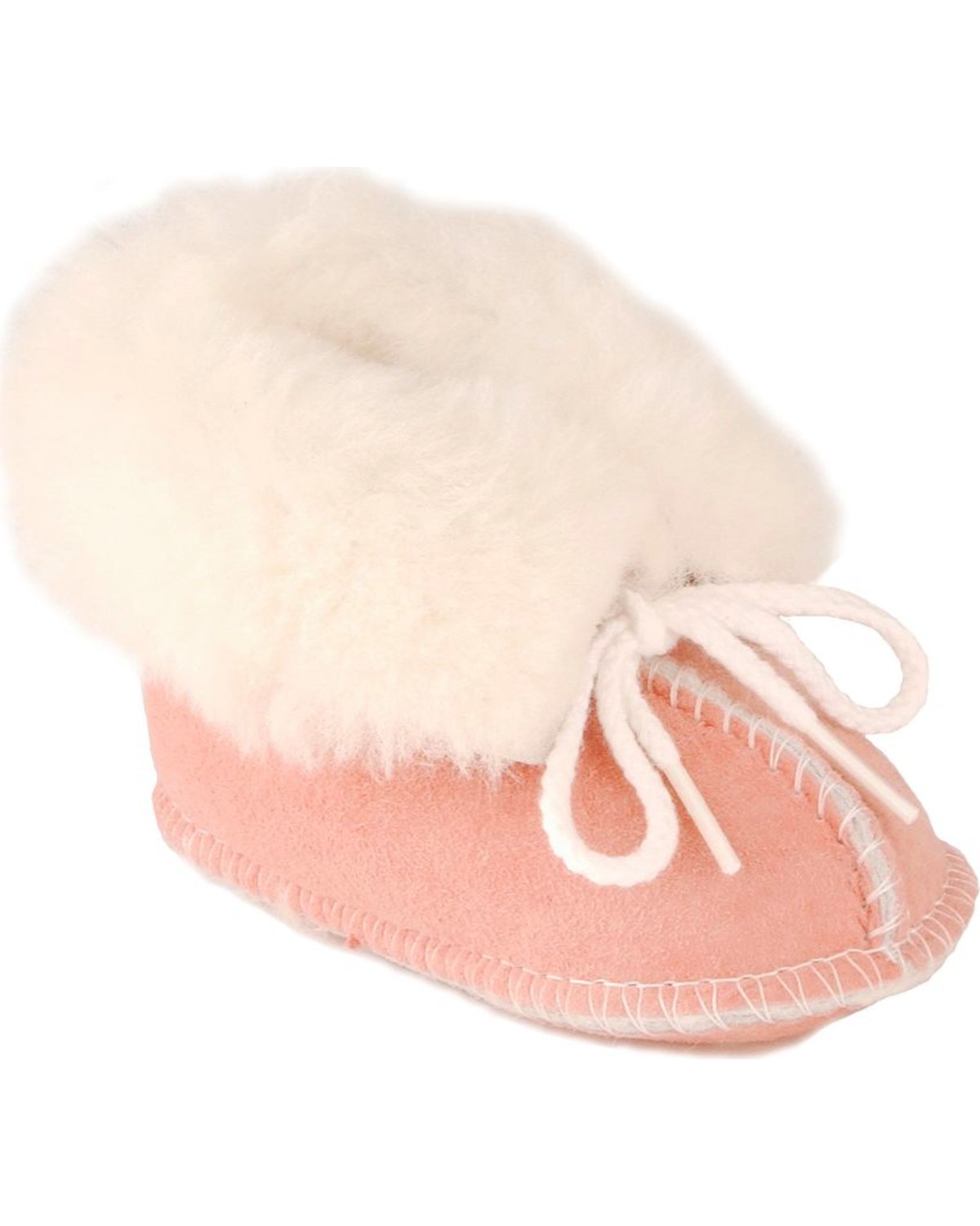 infant sheepskin booties
