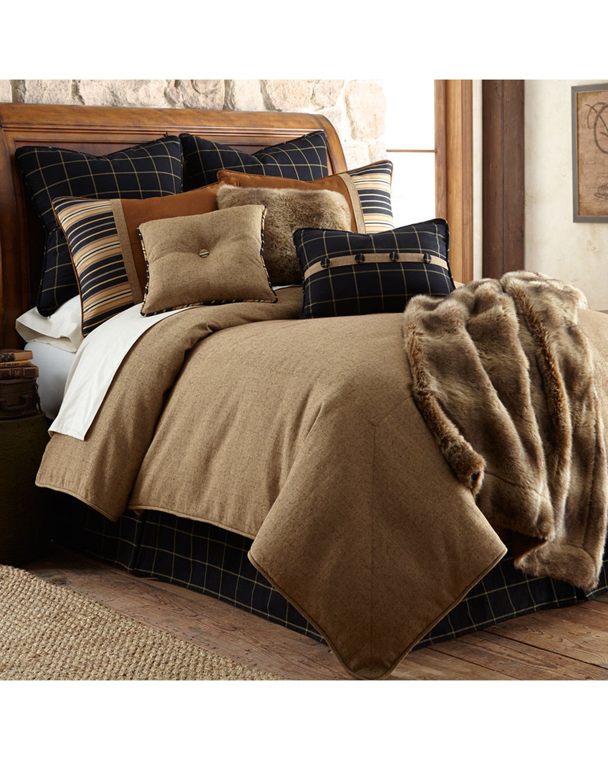 HiEnd Accents Asbury Collection Comforter Set - Twin Bed ...