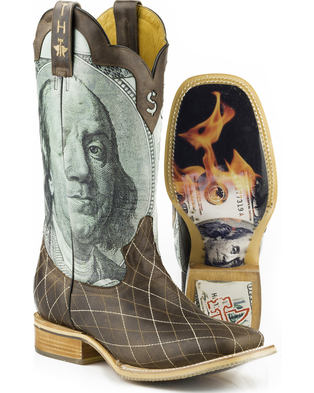 leather sole western boots
