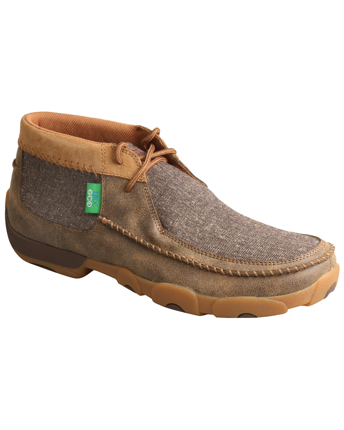 Twisted X Men's Driving Moccasin Shoes Moc Toe Sheplers