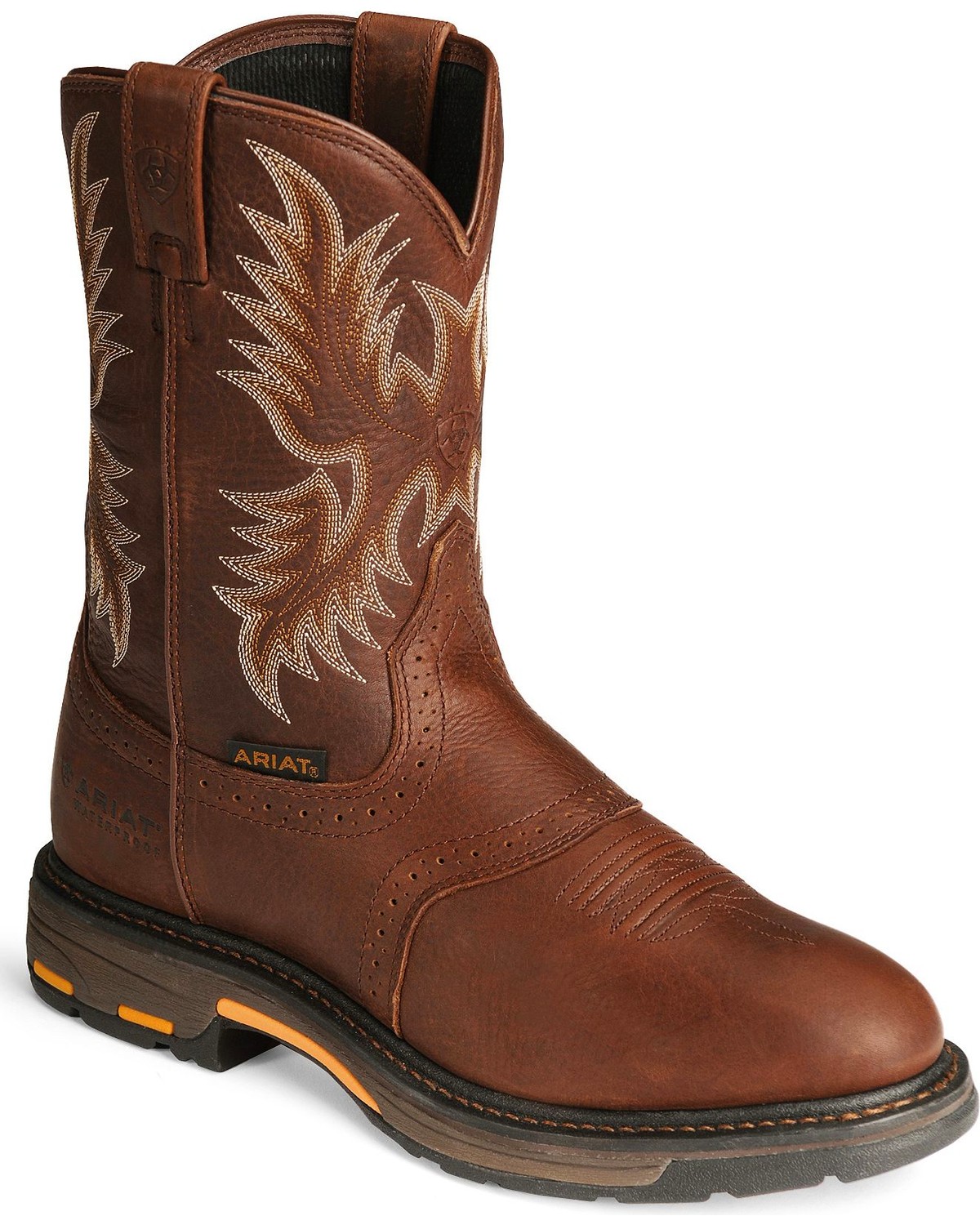 ariat boots pull on