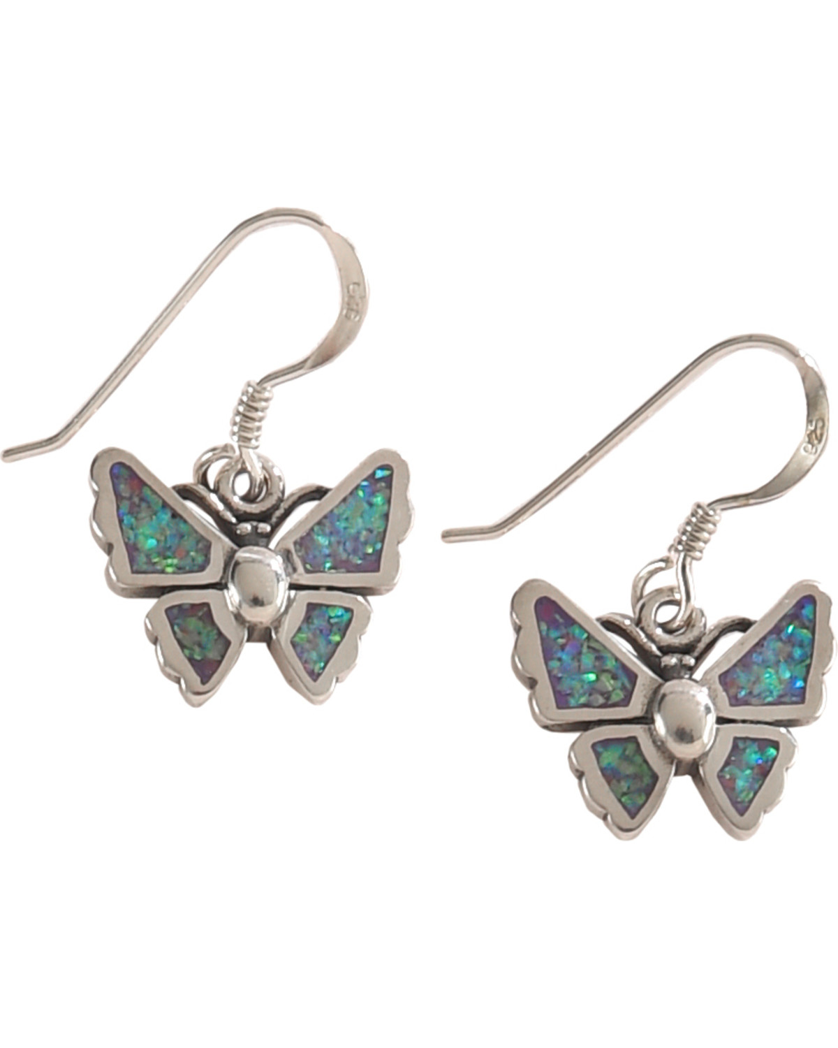 Opal Butterfly Earrings 2024 www.alhudapk