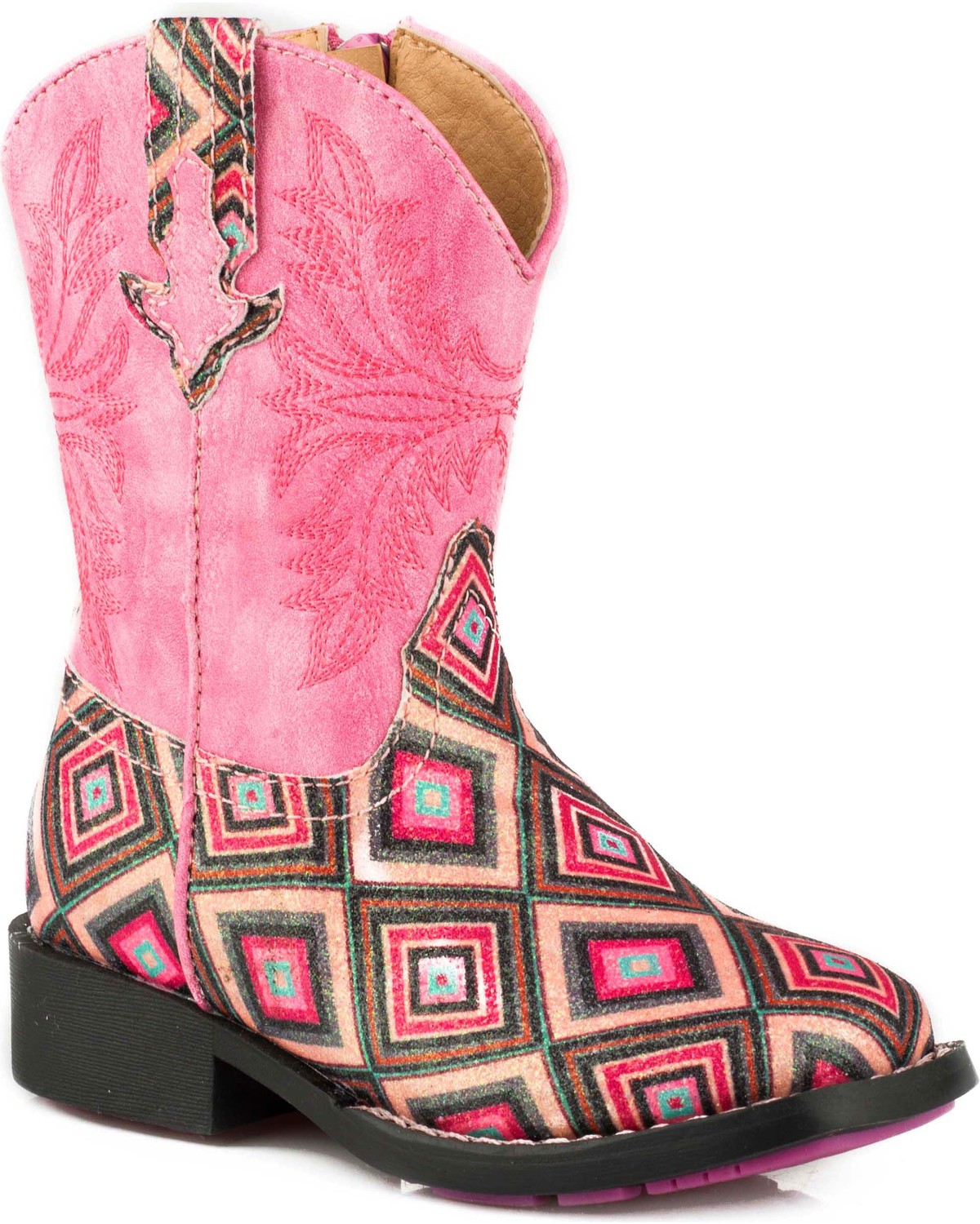 girls pink cowboy boots