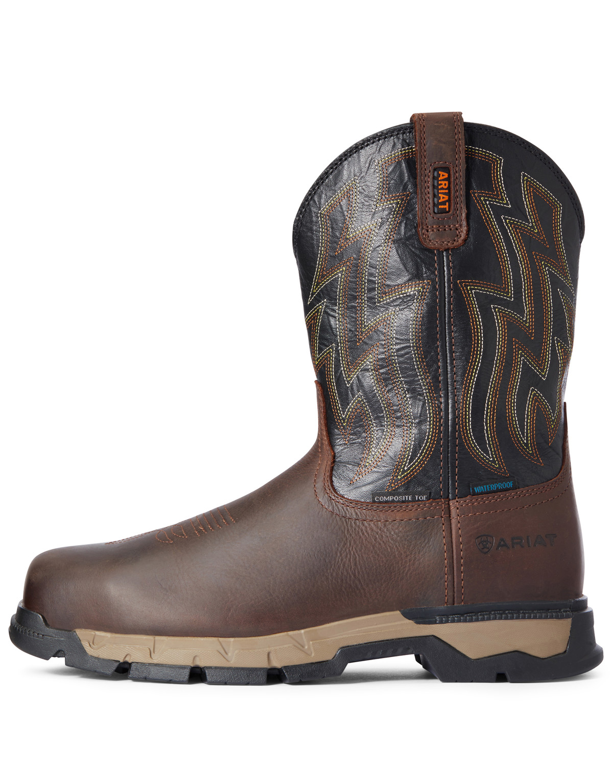 ariat rebar flex western composite toe