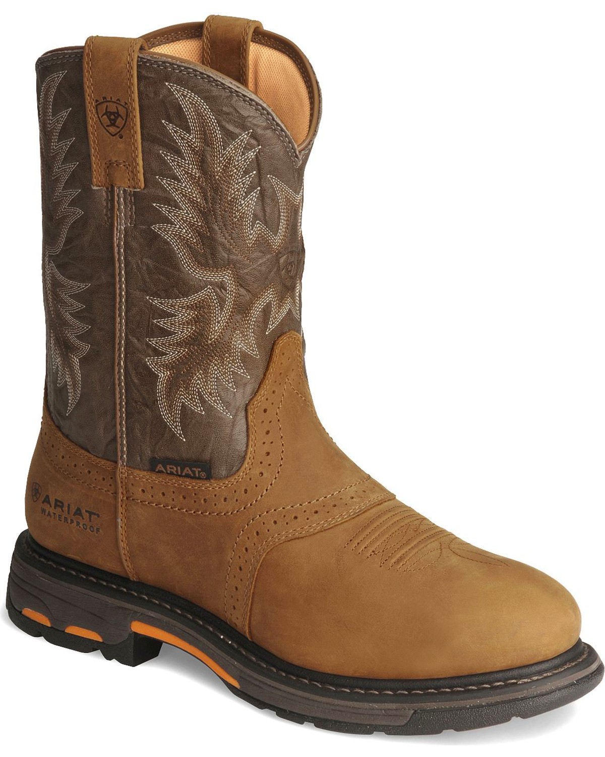 Ariat Men's Brown H20 Workhog Work 