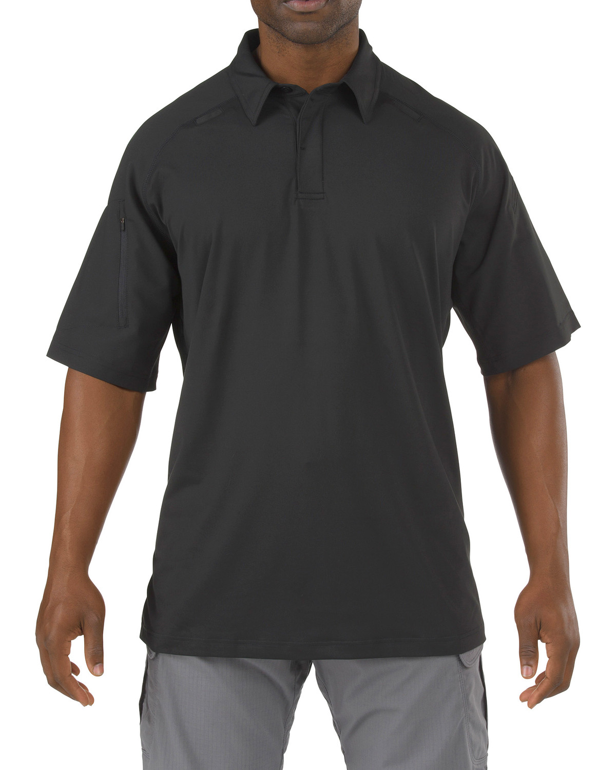 Black polo shirts 3xl clearance
