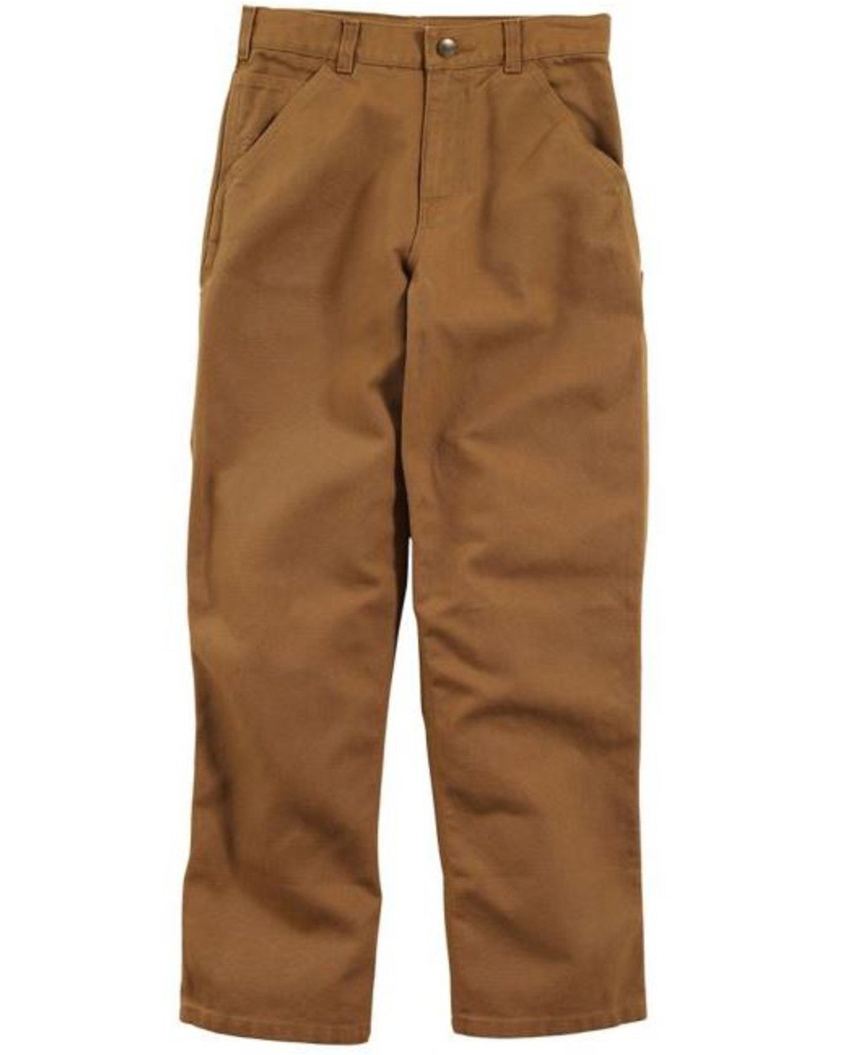 Brown Washed Duck Dungaree Pants | Sheplers