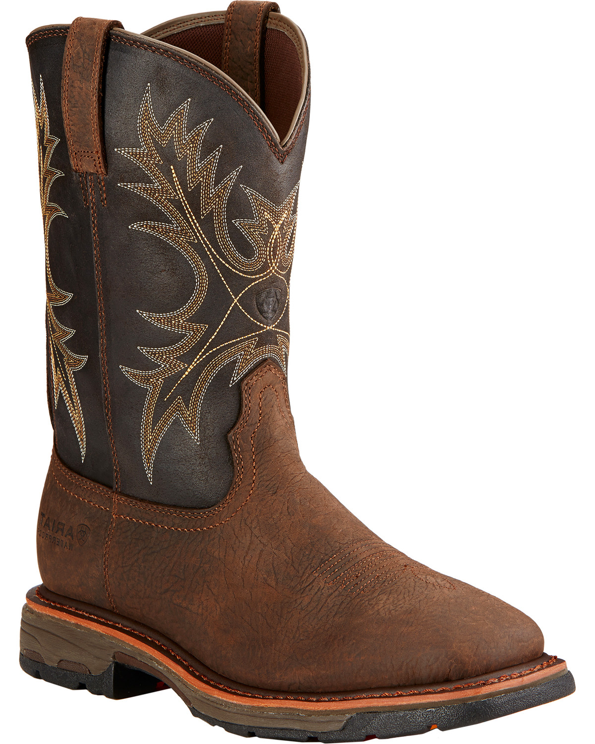 leather ariat shoes