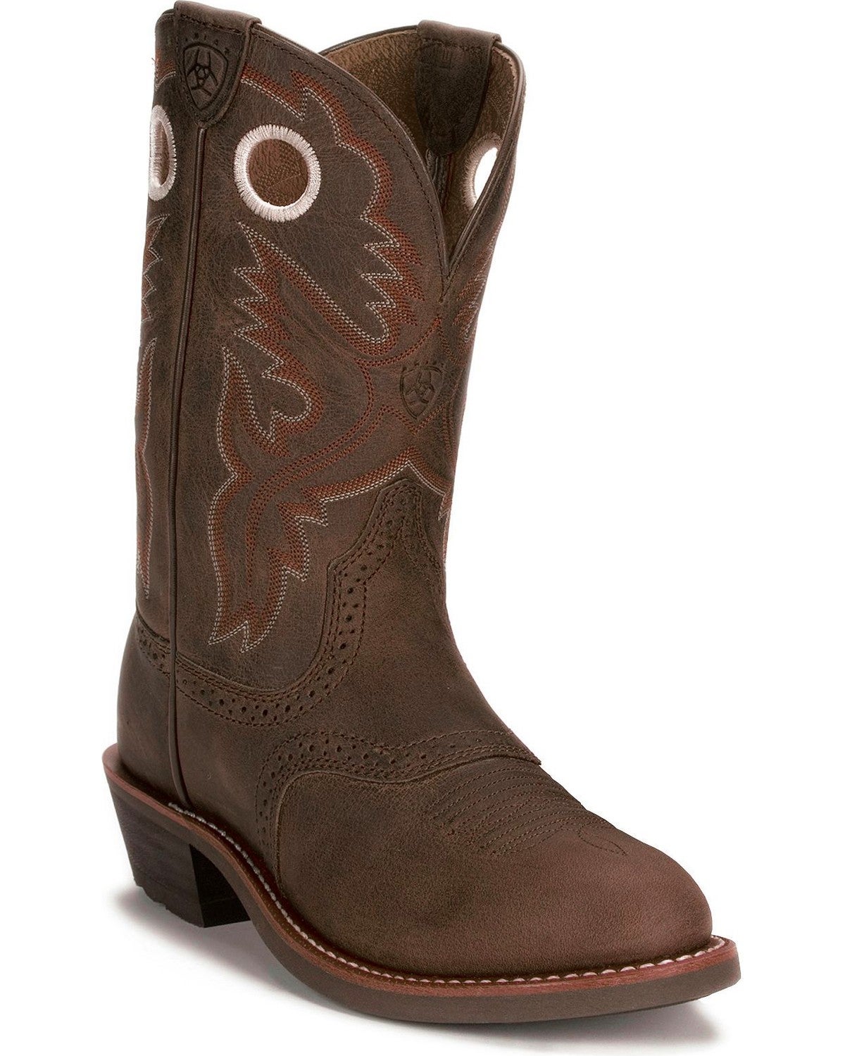 ariat heritage roughstock round toe