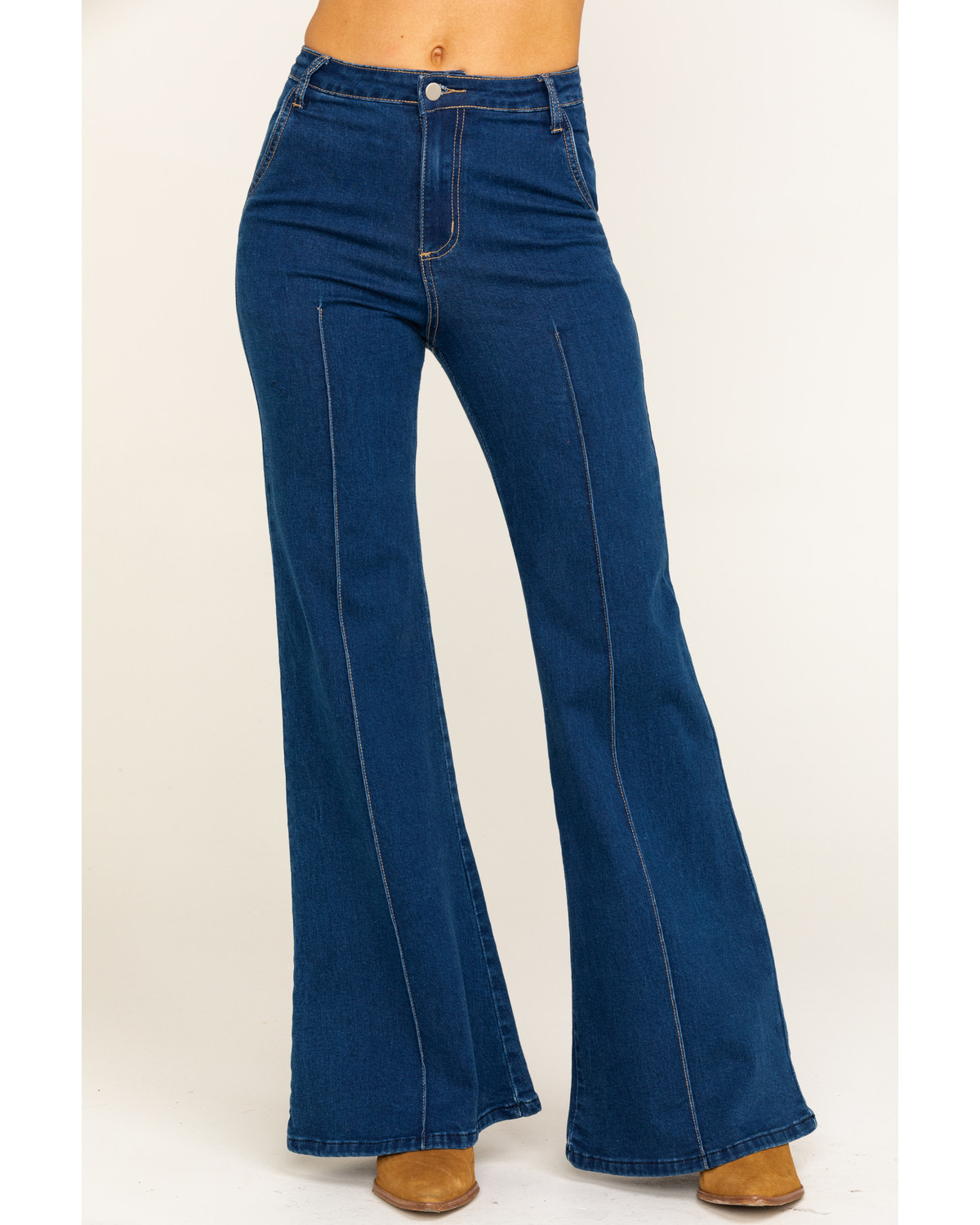 Flying tomato bell bottom jeans