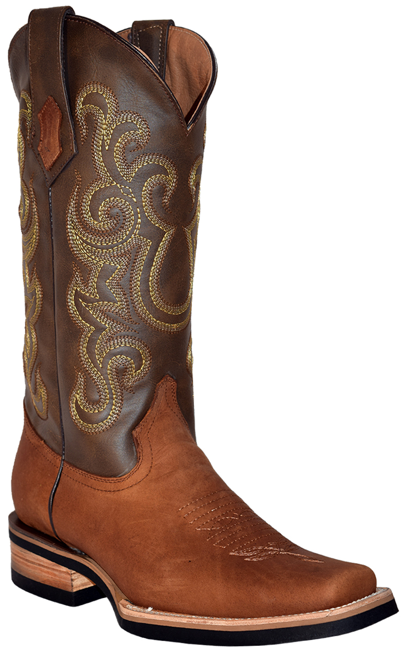 Ferrini Men's French Calf Leather Cowboy Boots - Square Toe | Sheplers