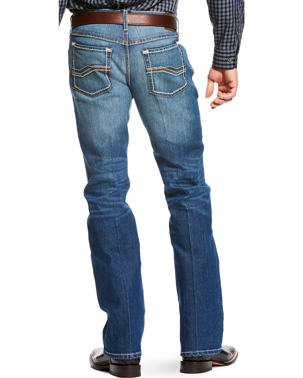 Ariat Men's Blue RLS Original Fit Outpost Straight Jeans | Sheplers