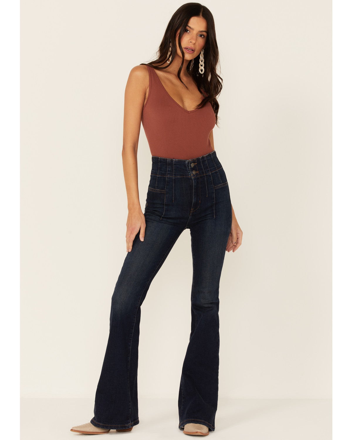 Jayde High-Rise Flare Jeans | Sheplers
