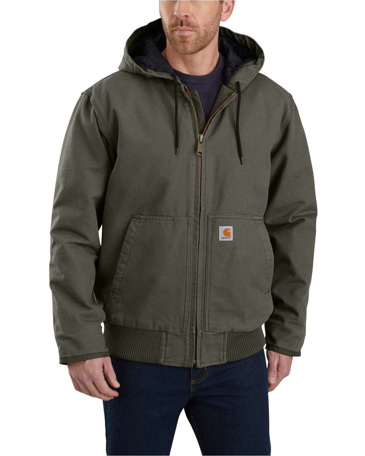 Carhartt Men's Sandstone Lined M 130 Active Work Jacket Sheplers