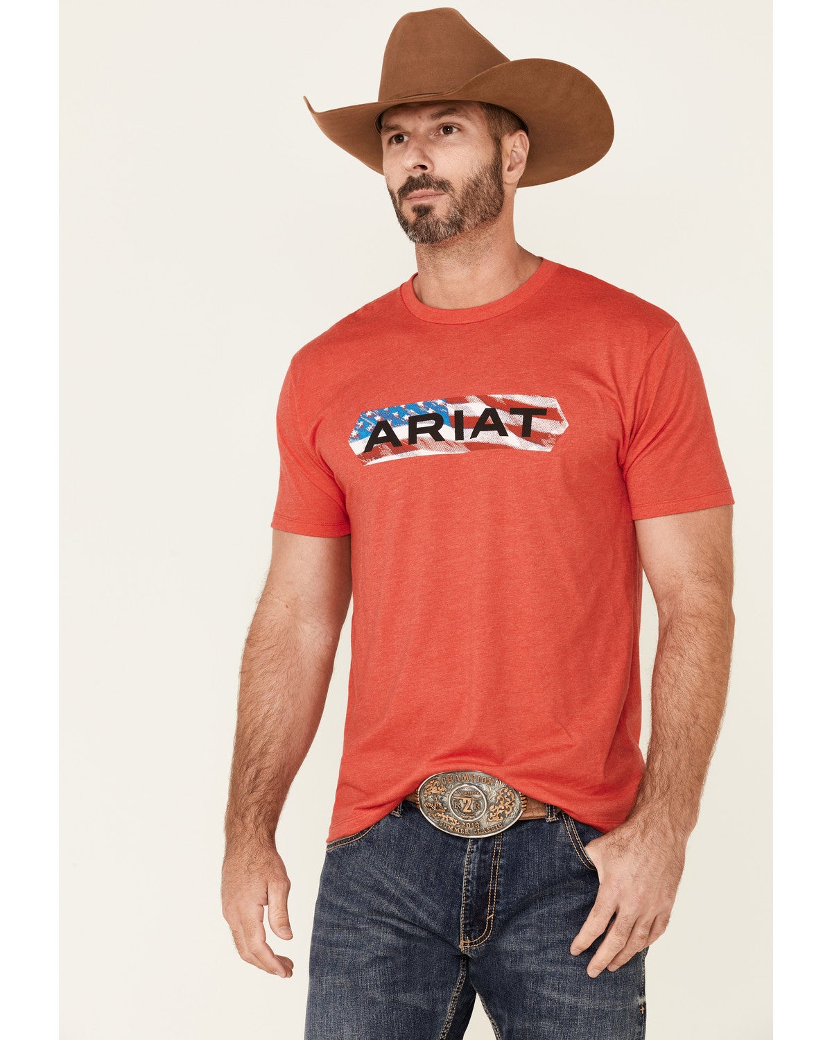 ariat flag shirt